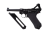 Wiatrówka pistolet RANGER P08 Parabellum KWC kal. 4,5 BBs BLOW BACK 21 strz. FULL METAL CO2 (AAKCMB410AZB)