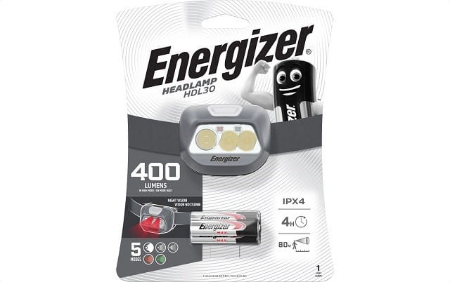 LATARKA ENERGIZER HEADLIGHT HDL30 3AAA 400 lm