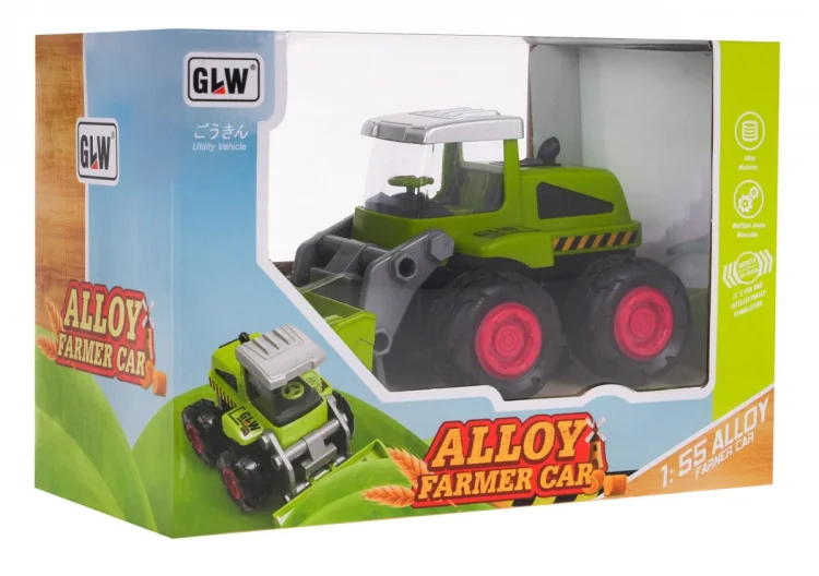 Metalowy Pojazd Rolniczy Spychacz
