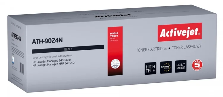 Activejet Toner ATH-9024N (zamiennik HP W9024MC; Supreme; 11500 stron; czarny)