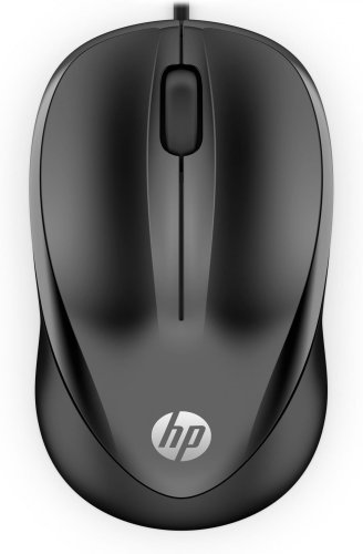 Mysz HP 1000 Wired Optical Mouse with 3 Buttons and 1000 DPI przewodowa czarna 4QM14AA