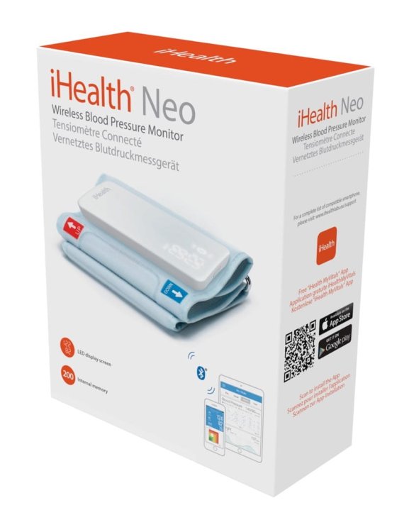 iHealth NEO IH-BP5S Inteligentny ciśnieniomierz naramienny Bluetooth