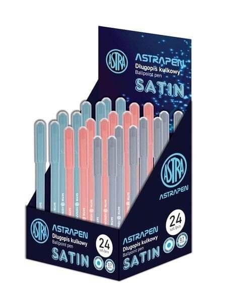 Długopis kulkowy Satin Pen (24szt) ASTRA