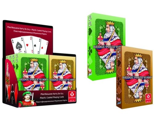 CASINO - karty do gry 55 kart CARTAMUNDI