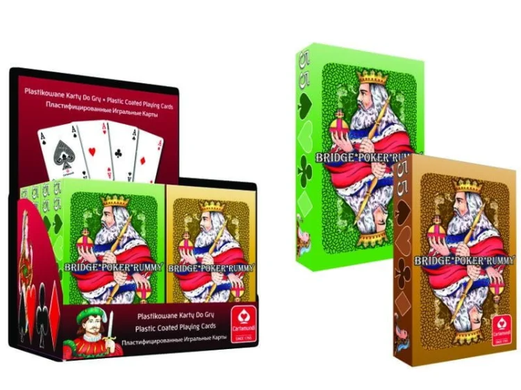 CASINO - karty do gry 55 kart CARTAMUNDI