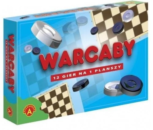 Warcaby 12 gier na planszy ALEX