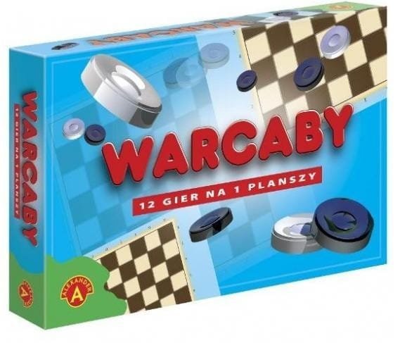 Warcaby 12 gier na planszy ALEX
