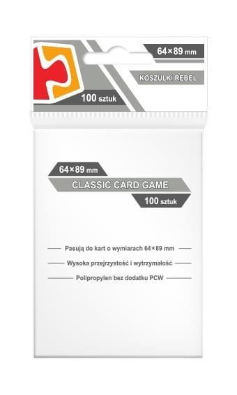 Koszulki CCG 63,5x88 (100szt) REBEL