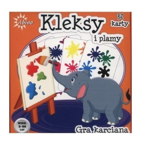 Karty - Kleksy i plamy ABINO