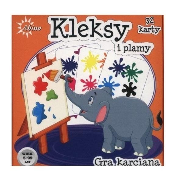 Karty - Kleksy i plamy ABINO