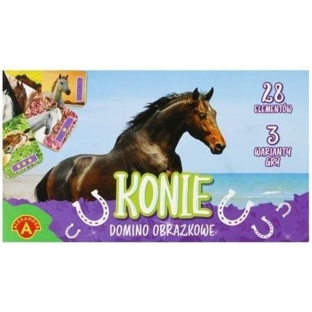 Domino obrazkowe - konie ALEX
