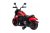 Motorek Chopper FASTER Czerwony