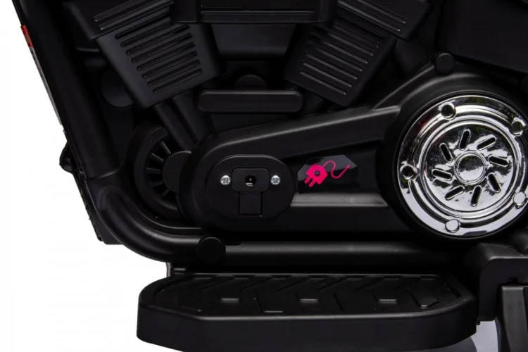 Motorek Chopper FASTER Biały