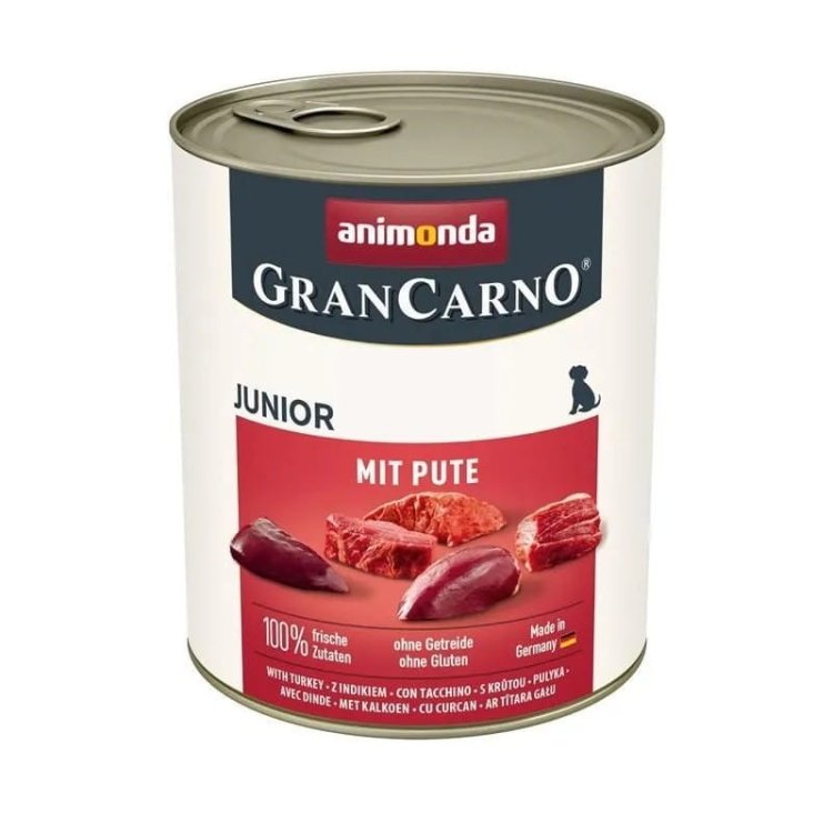 ANIMONDA Grancarno Junior z indykiem 800g