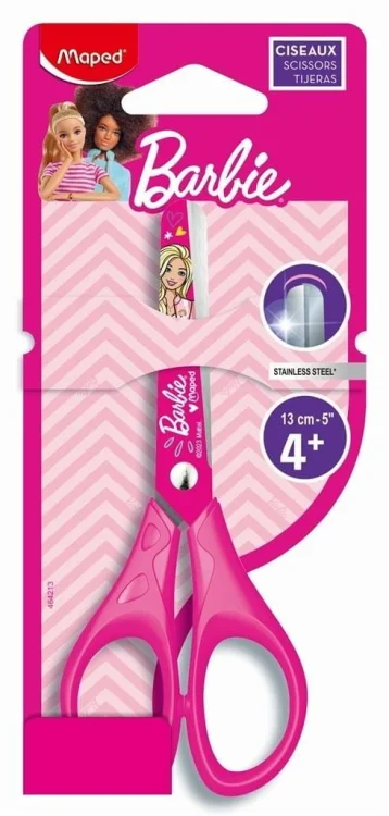 Nożyczki szkolne Barbie 13cm MAPED