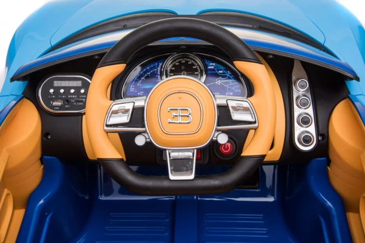 Pojazd Bugatti Chiron Niebieski