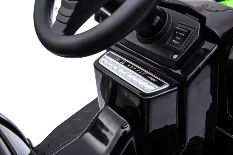 Pojazd Koparka Traktor Zielony