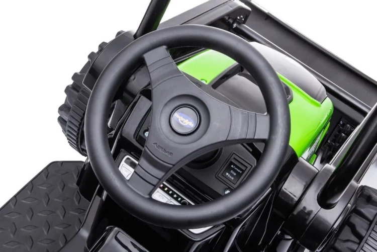 Pojazd Koparka Traktor Zielony