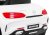 Mercedes Benz GT na akumulator dla dzieci Biały + Pilot + Wolny Start + MP3 LED