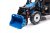 Pojazd MEGA Traktor D68 Z Przyczepką Niebieski