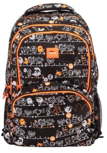 Plecak duży Tandem czarny MILAN