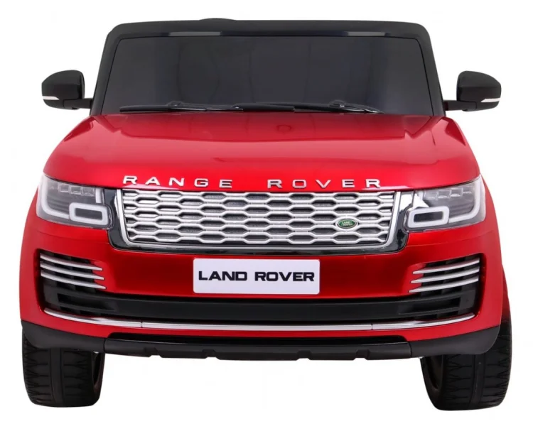 Range Rover HSE Lakierowane Autko dla 2 dzieci Czerwony + Pilot + 5-pkt pasy + Panel audio + LED