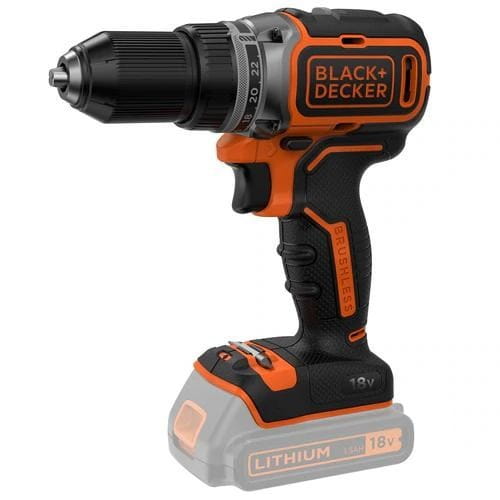 wkrętarka bezszczotkowa18v, 2 biegi, uchwyt 13 mm, 52 nm, di