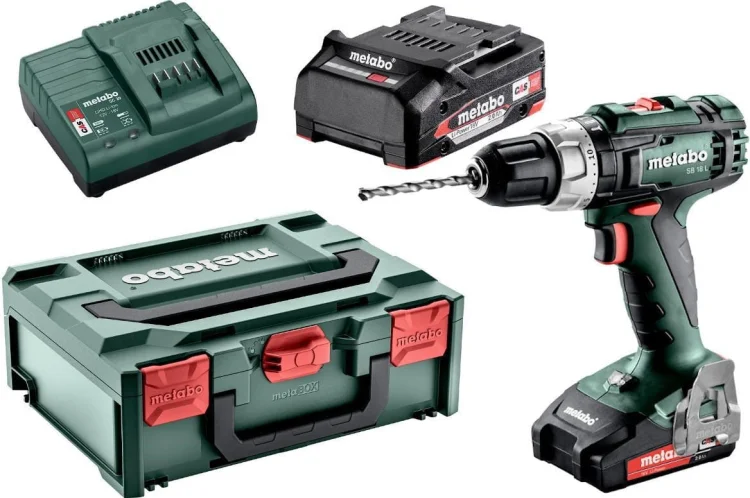 METABO WIERTARKO-WKRĘTARKA UDAROWA 18V  50/25Nm 2x2,0Ah SB 18 L