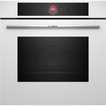 Bosch Piekarnik HBG7721W1S 71 L Elektryczna piroliza Sterowanie dotykowe Wysokość 59,5 cm Szerokość 59,4 cm Biały