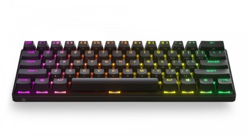 Klawiatura do gier SteelSeries Apex Pro Mini klawiatura do gier Światło LED RGB US Wireless OmniPoint Regulowany przełącznik mechaniczny Bluetooth Poł