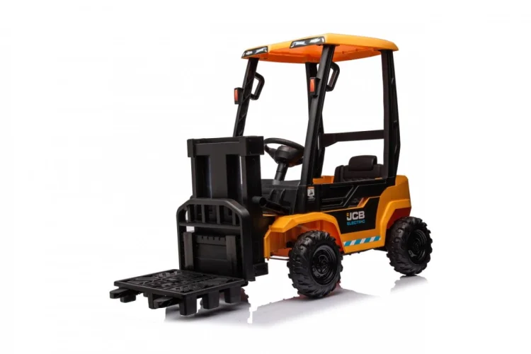 Pojazd Wózek Widłowy JCB Żółty