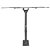 MACLEAN UCHWYT DO TV LUB MONITORA, UNIWERSALNY, MAX VESA 400X400, 23-55", 30KG, CZARNY MC-701N
