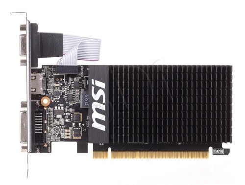 MSI GF GT 710 2048MB DDR3/64b V/H/D PCI-E LP