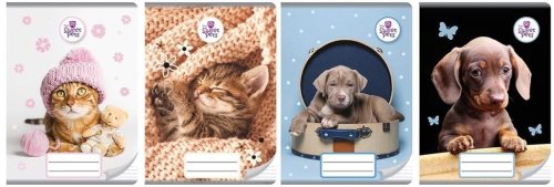Zeszyt A5/32K linia The sweet pets (10szt)