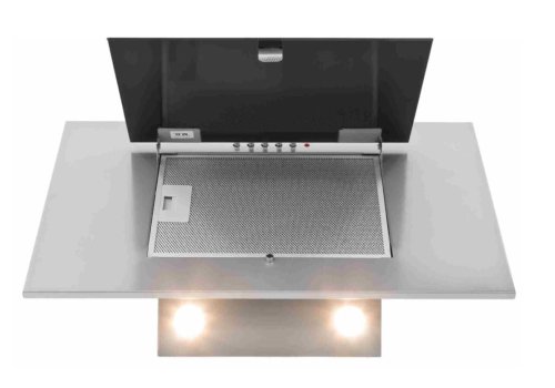 Okap kominowy AKPO WK-4 NERO ECO 60 SZARY / CZARNA SZYBA (320 m3/h; szer. 60cm; czarny, szary)