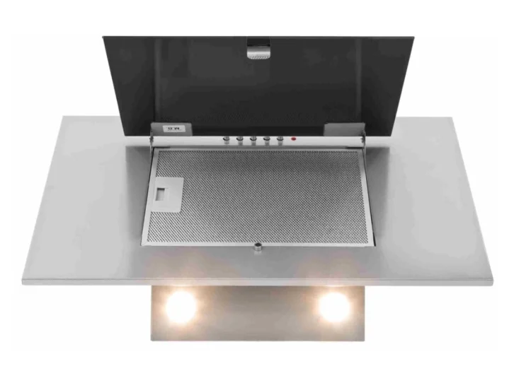 Okap kominowy AKPO WK-4 NERO ECO 60 SZARY / CZARNA SZYBA (320 m3/h; szer. 60cm; czarny, szary)