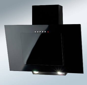 Okap kominowy AKPO WK-4 NERO ECO 50 CZARNY (162 m3/h; 500mm; kolor czarny)