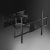 MACLEAN UCHWYT DO TV EKONOMICZNY 60-120" 120KG VESA 900X600 MC-482