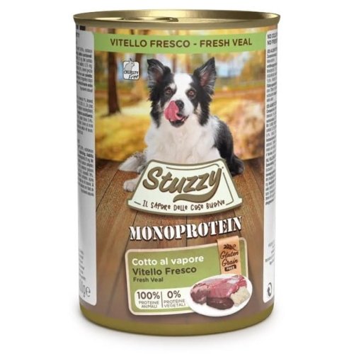 STUZZY dla psów Monoprotein Cielęce 400g