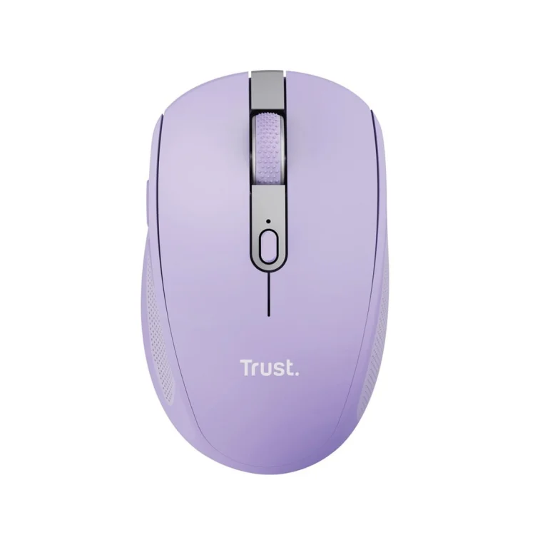 Mysz Bezprzewodowa Trust OZAA COMPACT fioletowa