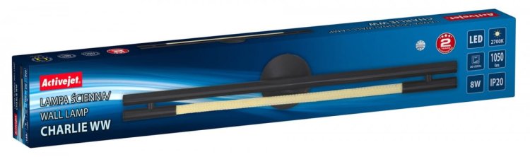 Lampa ścienna LED Activejet AJE-CHARLIE WW