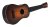 Gitara Klasyczna dla dzieci 3+ Ciemny Brąz Zabawkowy Instrument + 6 Metalowych Strun