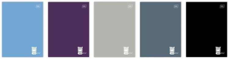 Notes A7/50K kratka One Color (20szt)