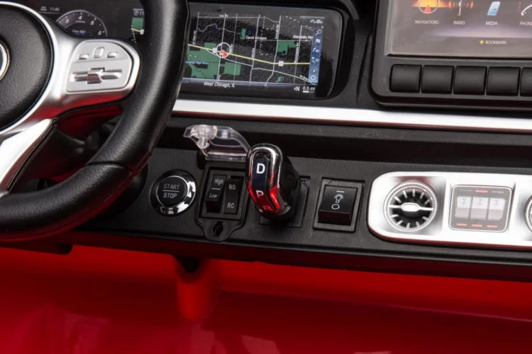 Pojazd Mercedes Benz G63 AMG XXL Czerwony