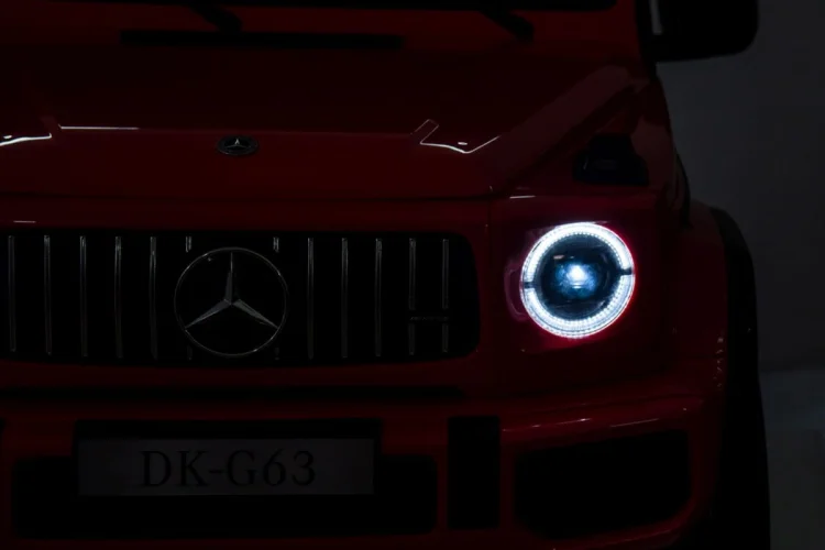 Pojazd Mercedes Benz G63 AMG XXL Czerwony