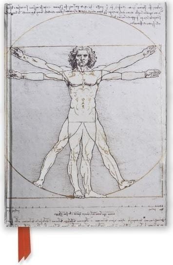 Notatnik A5 linia TW Człowiek witruwiański Leonard