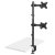 MACLEAN UCHWYT DO MONITORAMAX VESA 100X100, 13-27", 9KG, PODWÓJNY MC-967