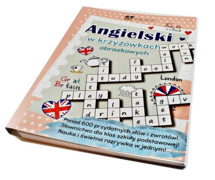 Angielski w krzyżówkach obrazkowych CREATIVO