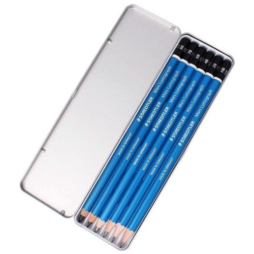 Ołówek Lumograph 6szt STAEDTLER
