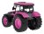 Interaktywny Różowy Traktor dla dzieci 3+ Otwierana maska + Dźwięki + Światła LED